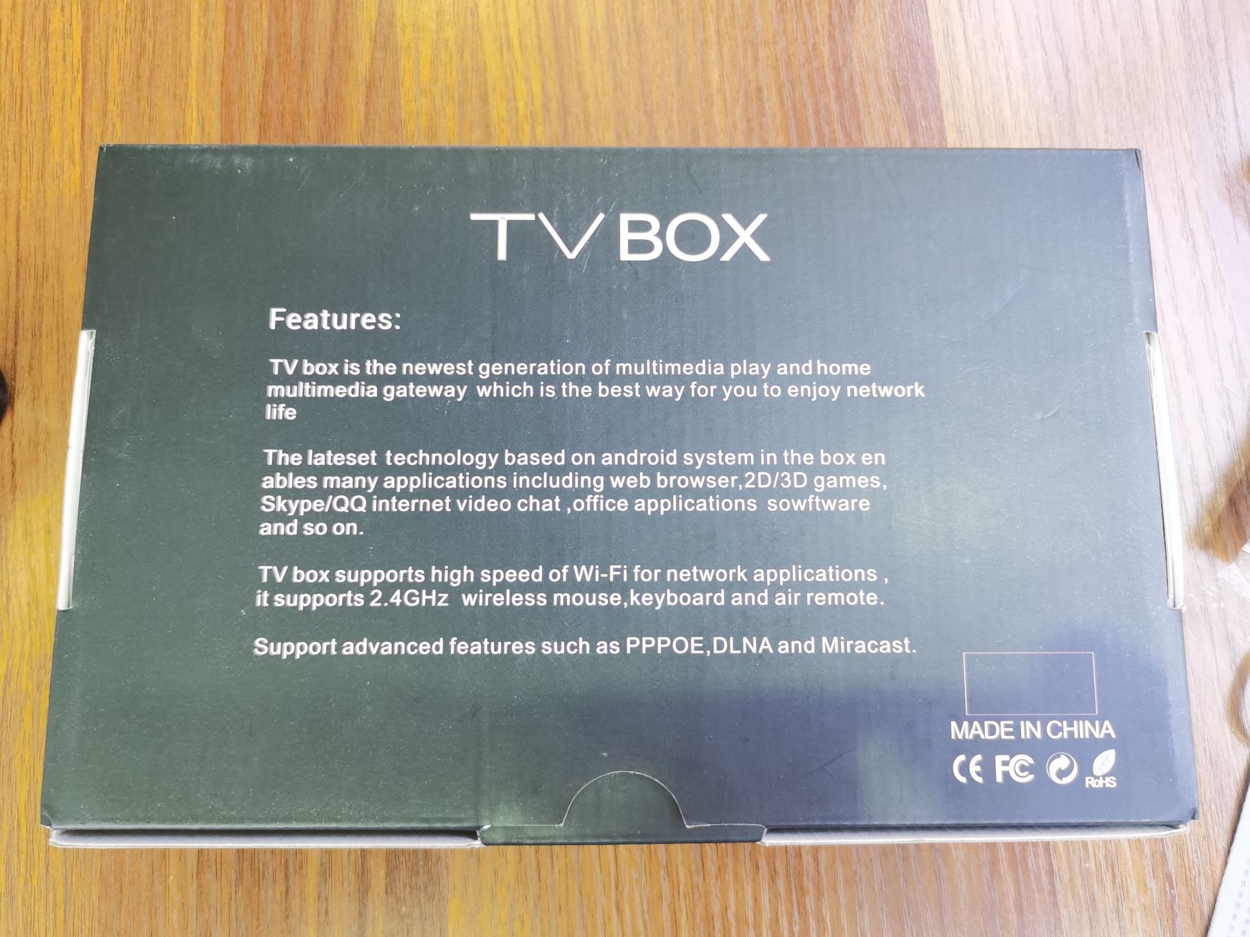 厂家直销MXQ 4k网络机顶盒 外贸TV BOX详情图4