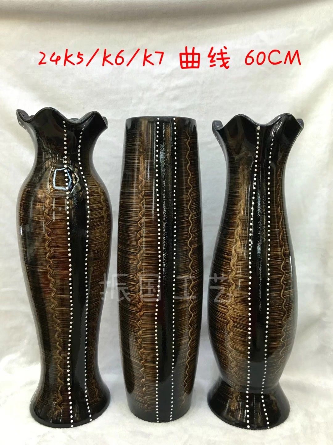 振国工艺/陶瓷花瓶/花瓶摆件细节图