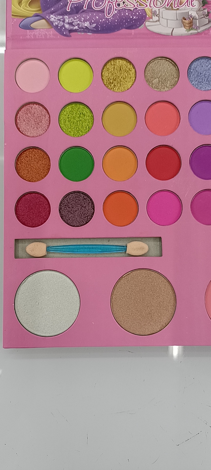 A 36-color ribbon eyeshadow palette exclusively for foreign trade Specification image