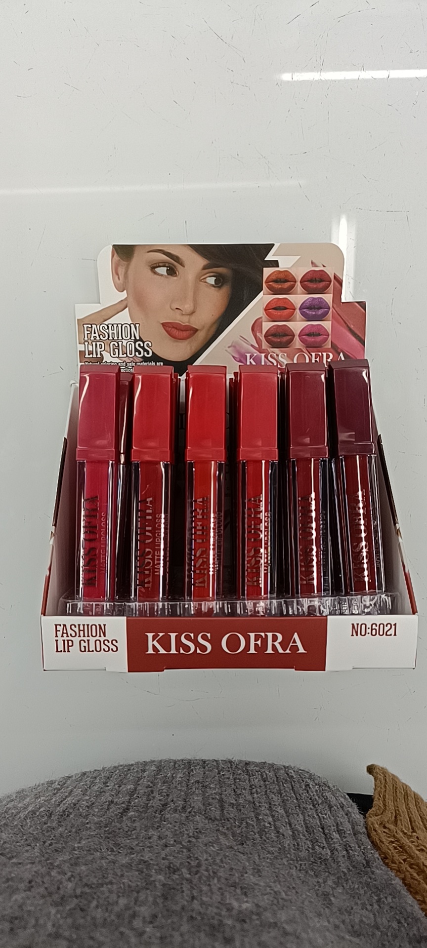 外贸专供 kiss ofra 3唇釉