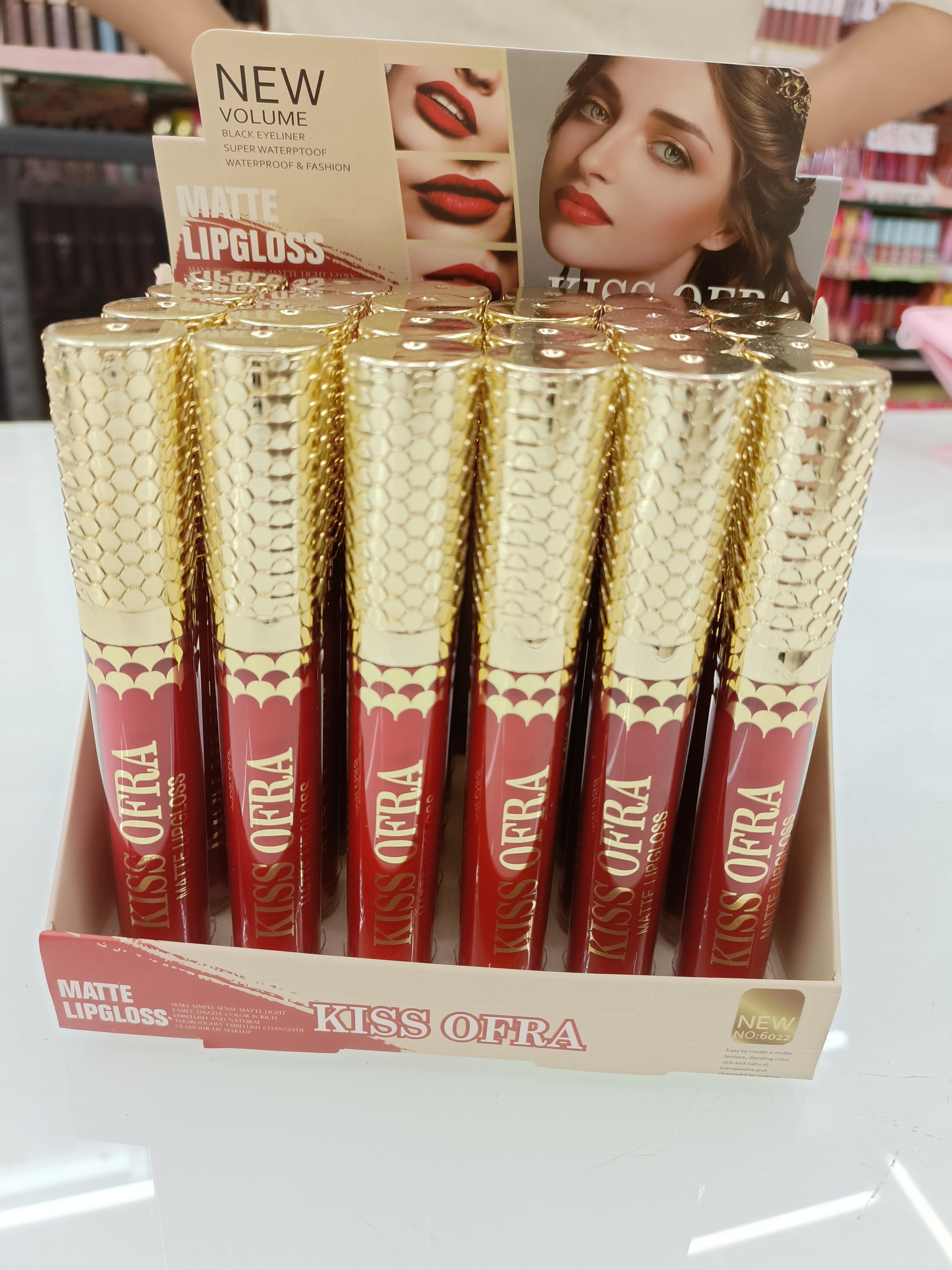 kiss ofra Lip gloss exclusively for foreign trade details Picture
