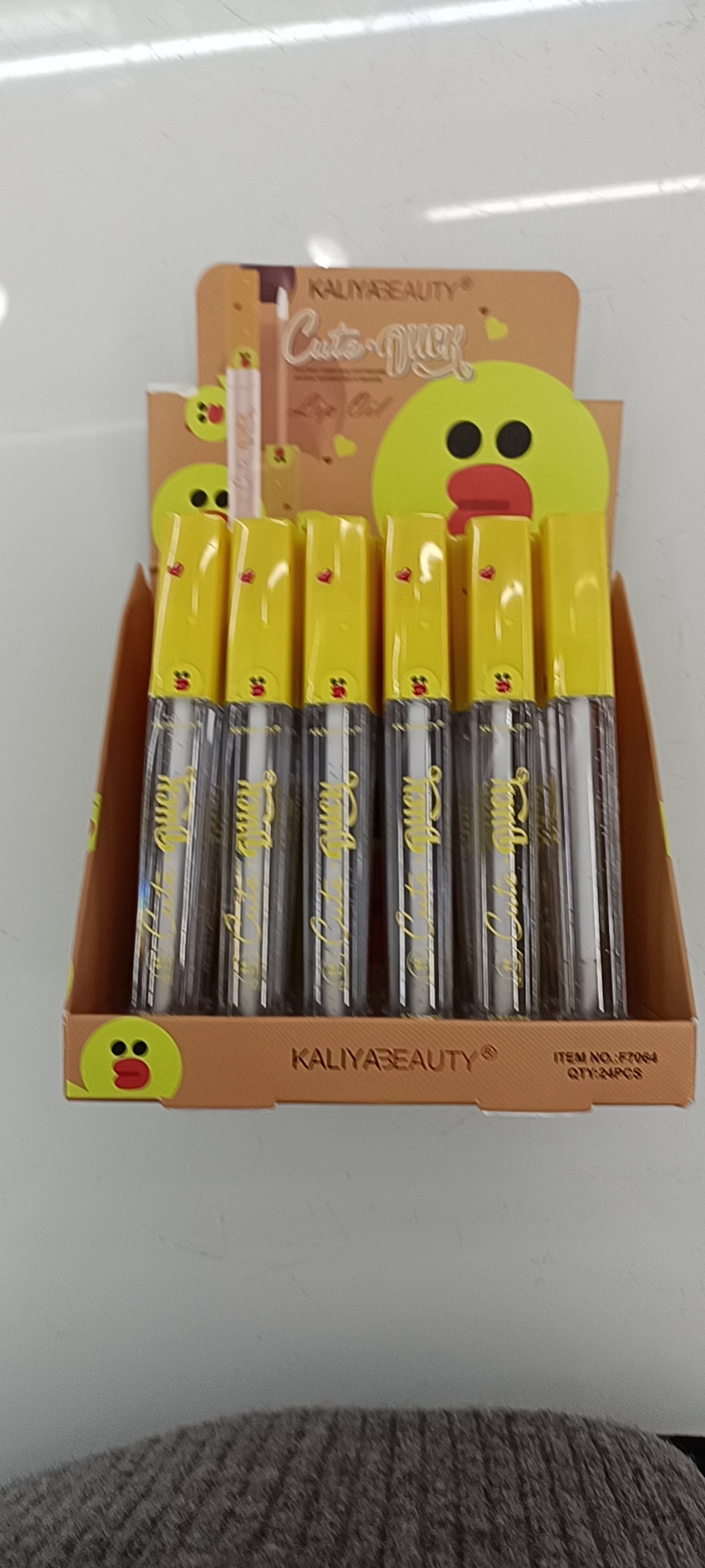 Exclusive export supply of Little Yellow duck lip gloss
