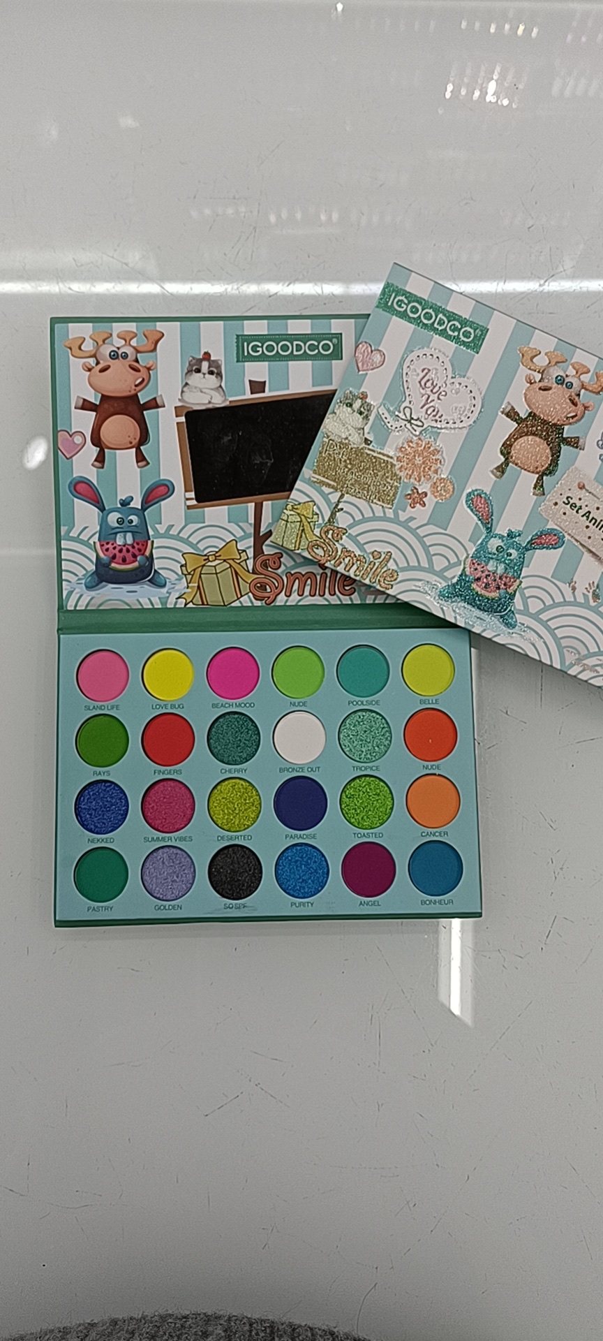 36-color eyeshadow palettes exclusively for foreign trade
