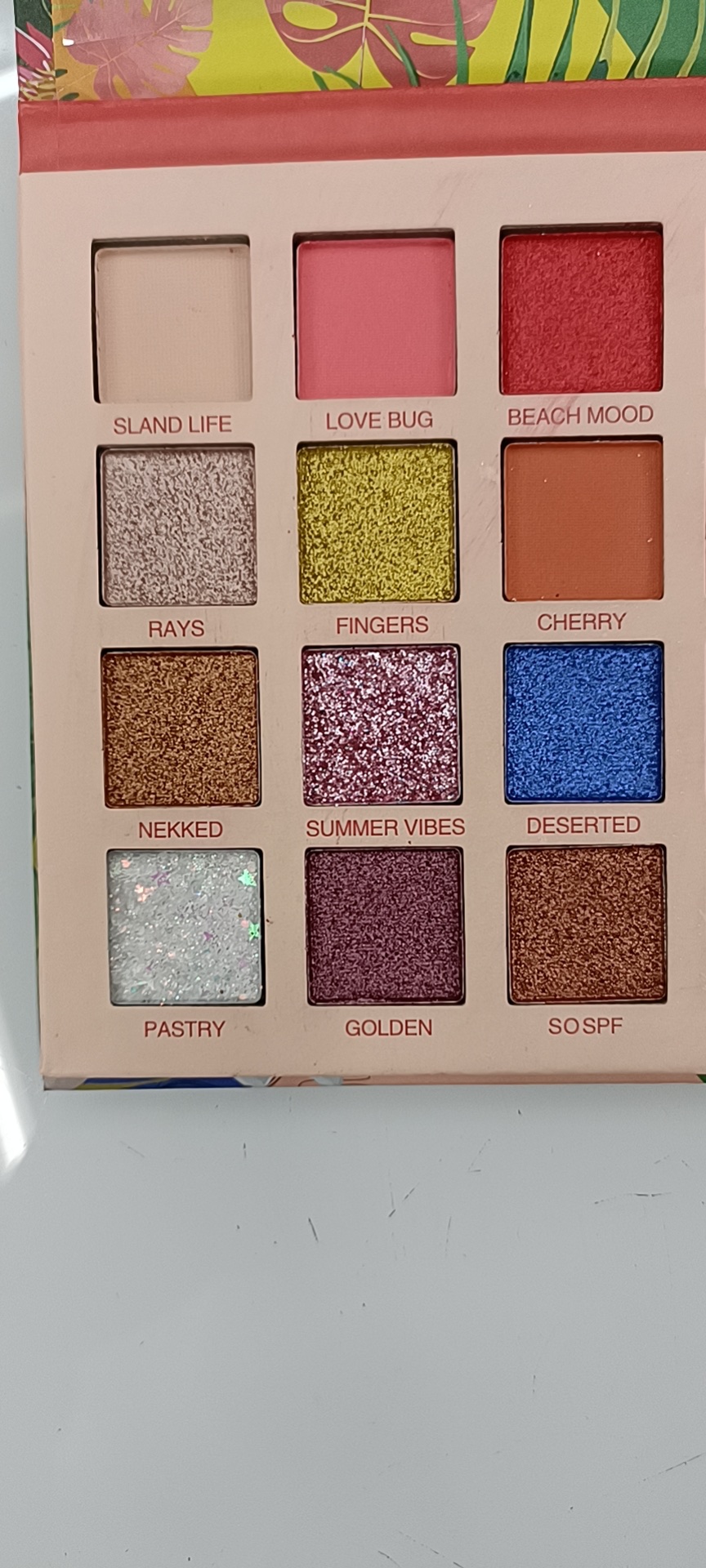 32-color eyeshadow palettes exclusively for export details Picture