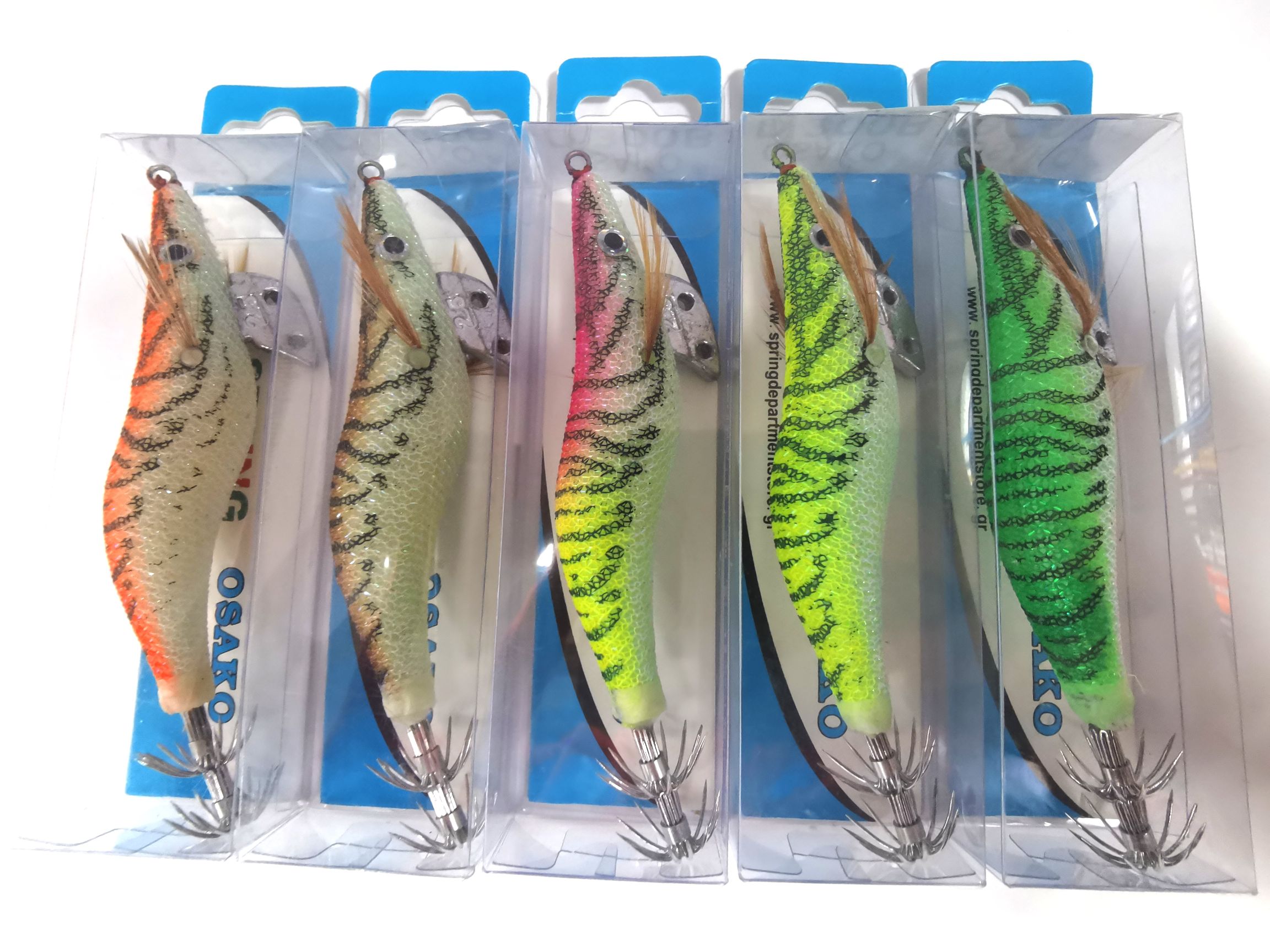 Fake lure wood shrimp