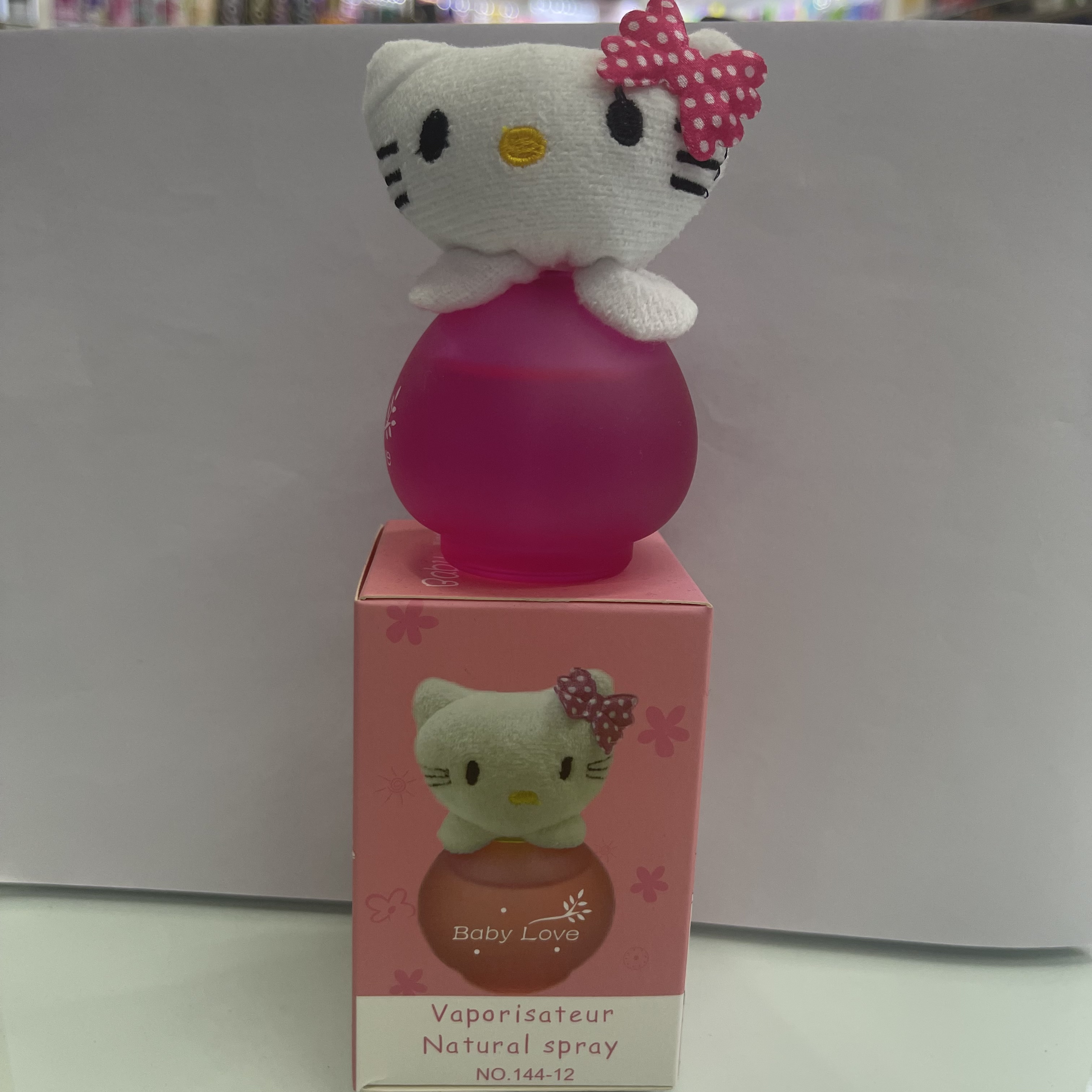 外贸专供儿童香水粉色kitty猫