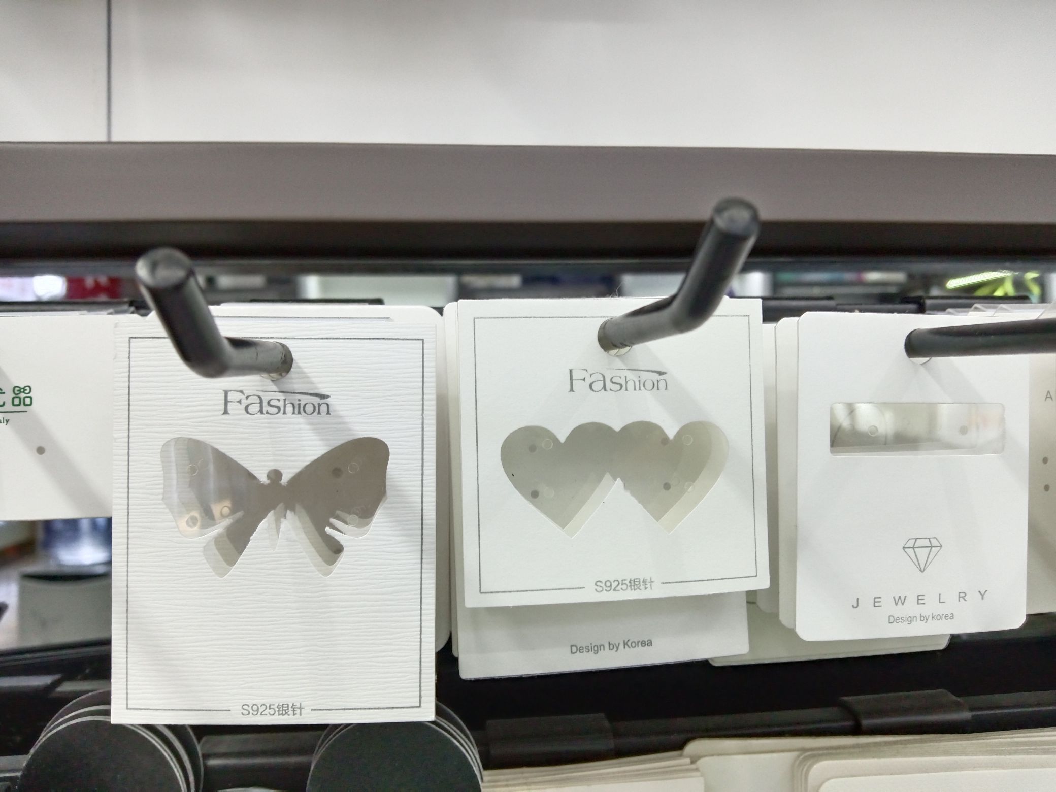 Earring card Specification image