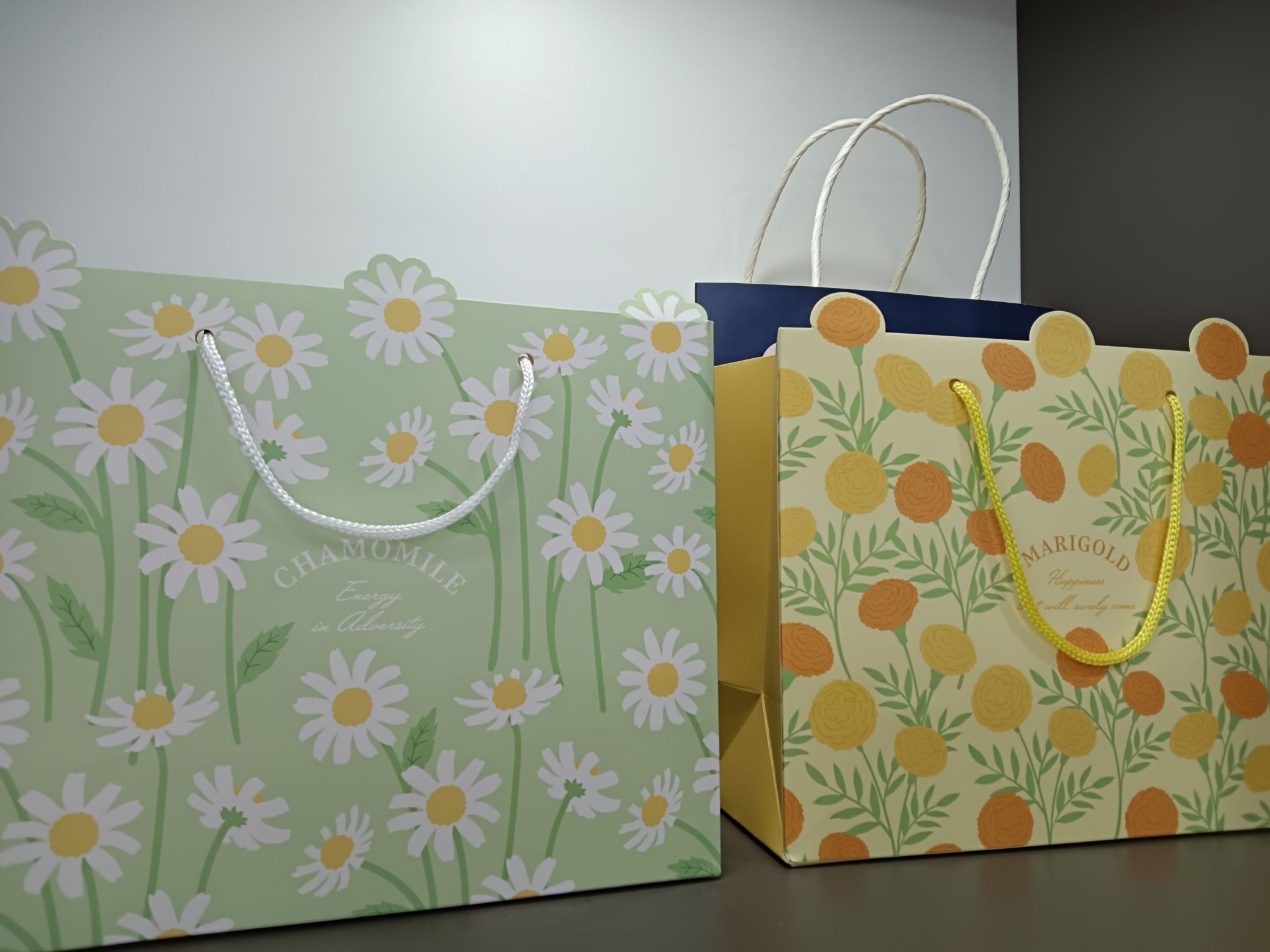 White card printed handbag Application Scenario