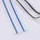 欧式条纹双色双层木纹帘柔纱帘手动电动窗帘产品图
