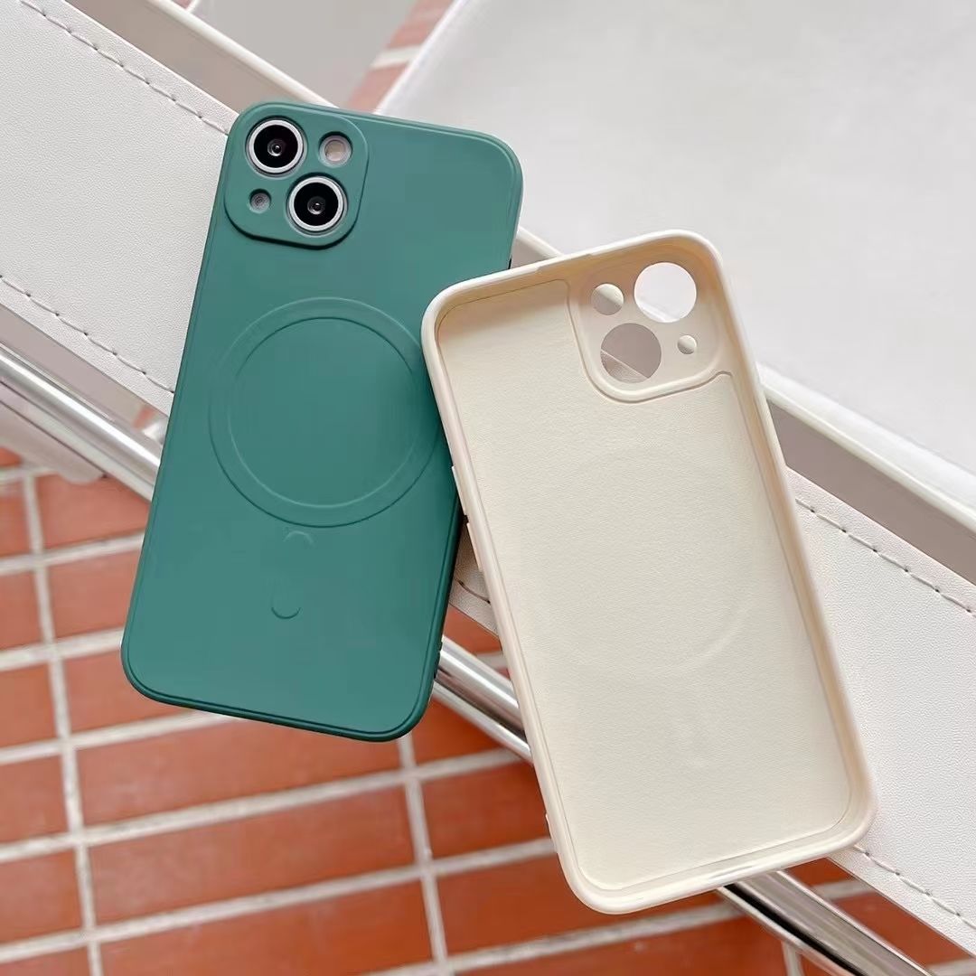 Charging magnetic liquid phone case, phone protective cover detail image 3