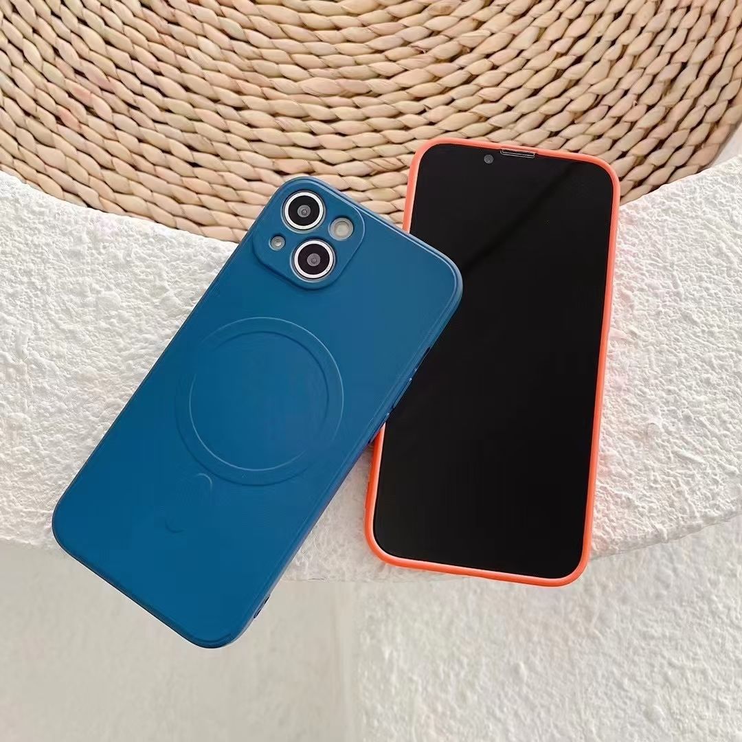 Charging magnetic liquid phone case, phone protective cover detail image 14