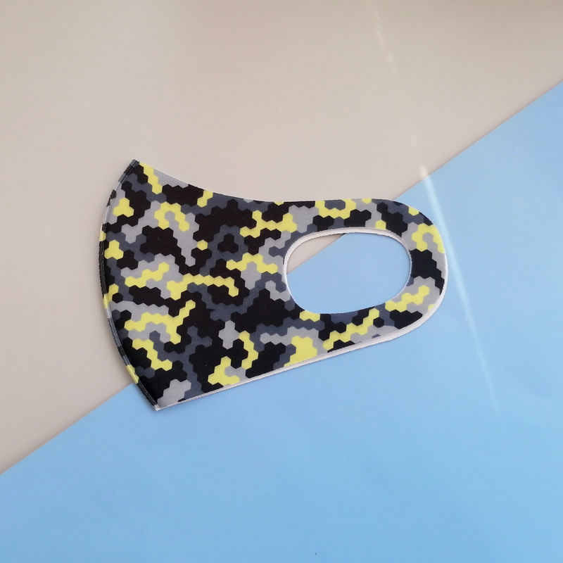 艾尚秀时尚口罩防尘防雾霾透气个性迷彩口罩1【外贸专供】