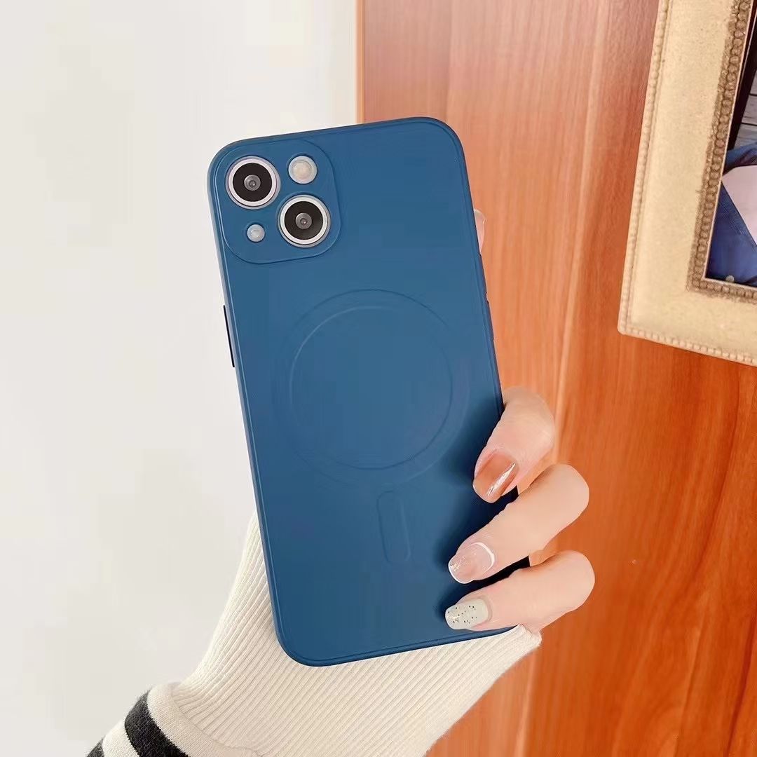 Charging magnetic liquid phone case, phone protective cover detail image 2