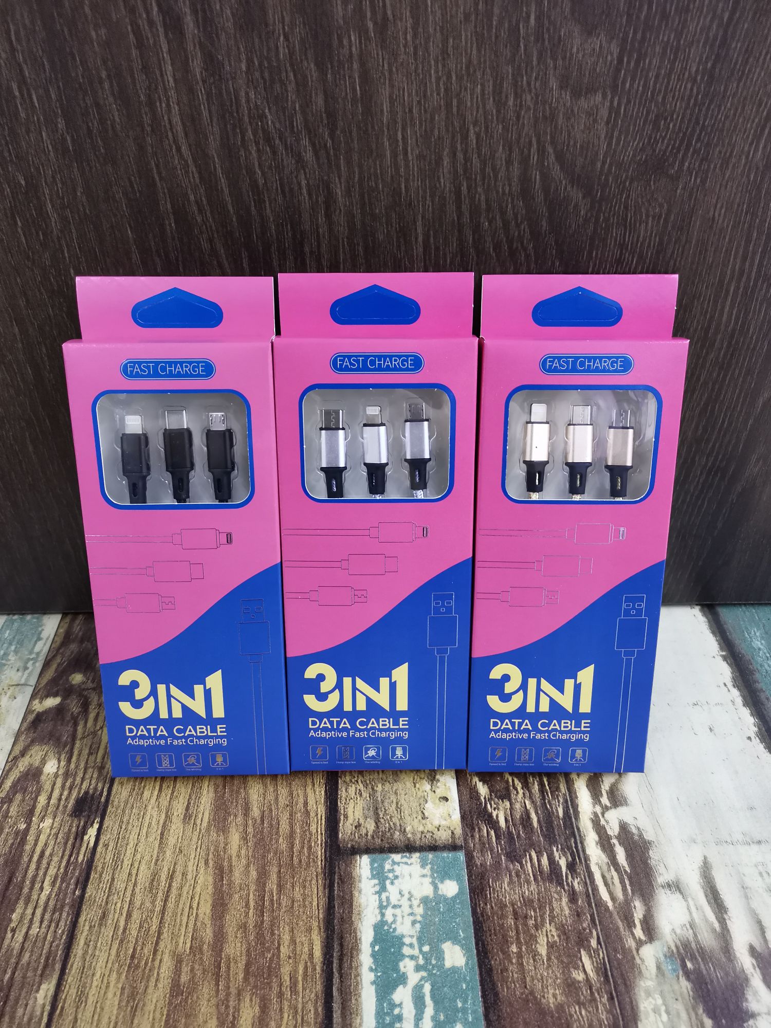 3 en 1 cable de carga de teléfono celular 01 auricular de teléfono móvil en el oído auricular de grano MP3 auriculares con cable auriculares pequeños moda creativa boutique