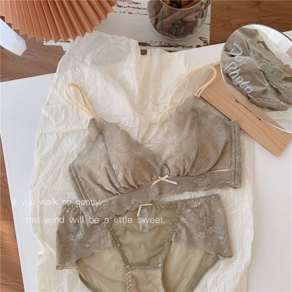 内衣无痕聚拢调整型内衣少女甜美文胸1