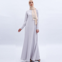 新款穆斯林女士长袍夏季回族服装迪拜清真服装6