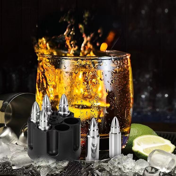 Stainless steel ice cubes details Picture