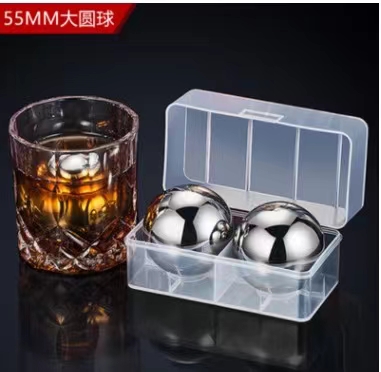 Stainless steel ice cubes