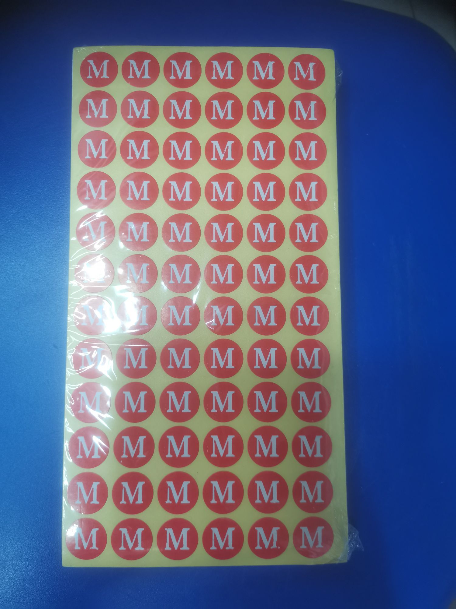 不干胶标签细节图