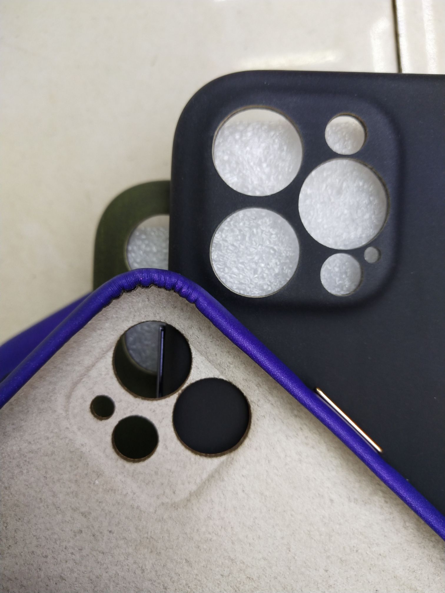 Thermal sensitive liquid three-pack electroplated key phone case protective cover Specification image