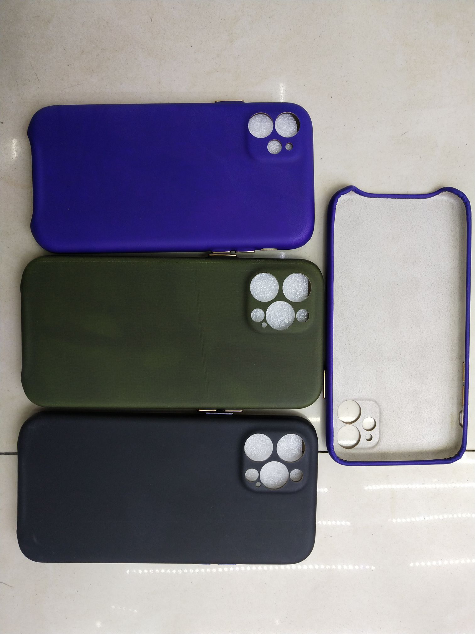 Thermal sensitive liquid three-pack electroplated key phone case protective cover detail image 15