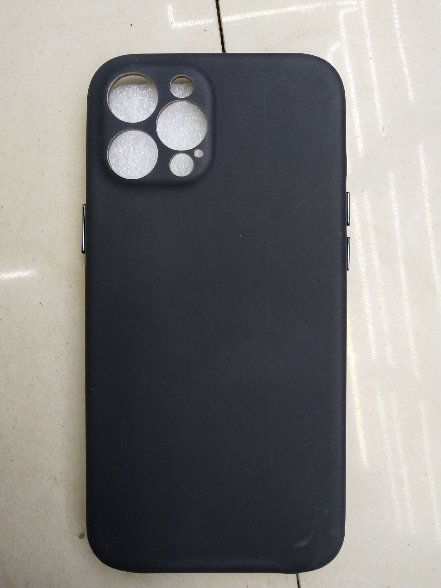 Thermal sensitive liquid three-pack electroplated key phone case protective cover detail image 5