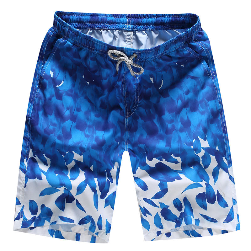 Men's fashionable, casual, comfortable, breathable and versatile beach pants, capri pants, mid-length pants. 15 detail image 1