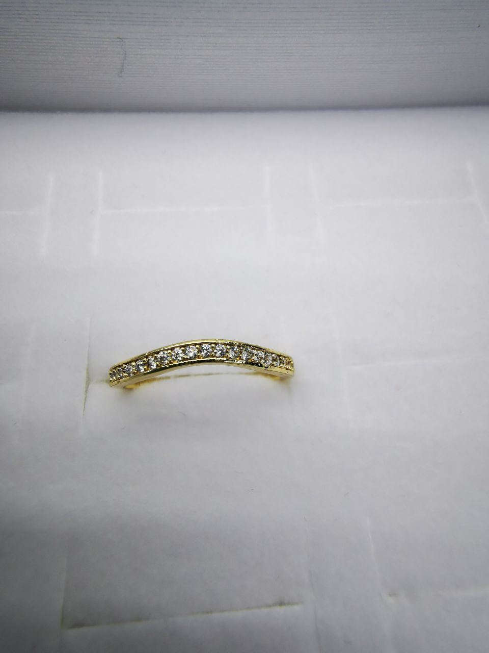 23 Korean version pure copper ring girls' small accessory, simple and ins style fashionable small round bean set ring with adjustable opening