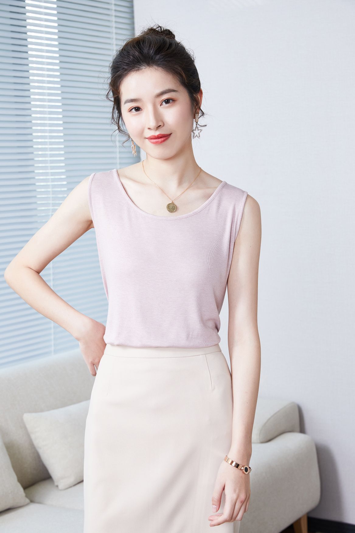 背心/大码女运动背心/背心女/瑜伽背心/背心女夏季产品图