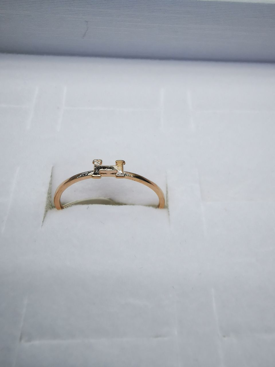 14 Korean version pure copper ring girls' small accessory, simple and ins style fashionable small round bean set ring with adjustable opening details Picture