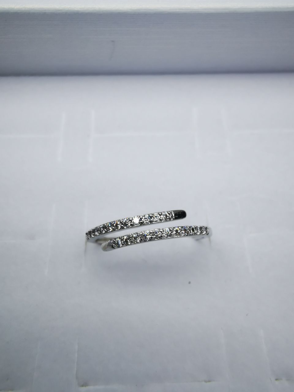 35 Korean version pure copper ring girls' small accessory, simple and ins style fashionable small round bean set ring with adjustable opening