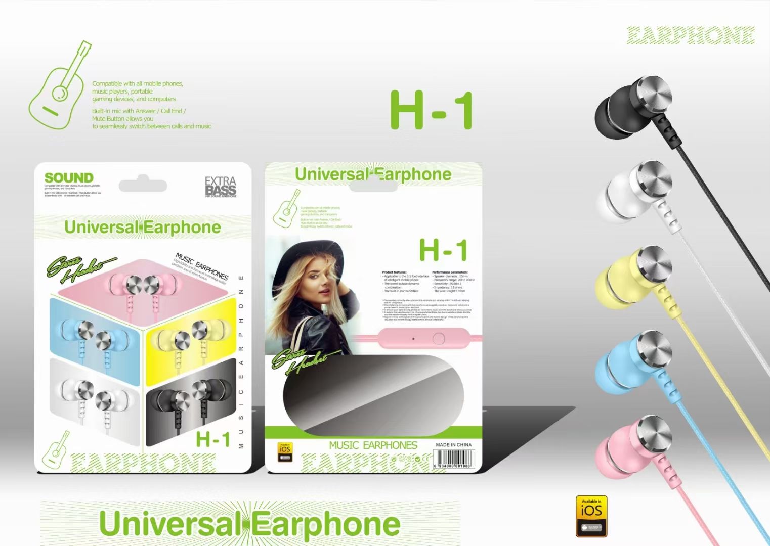Guangdong Sogo headphones, mobile phone headphones detail image 3