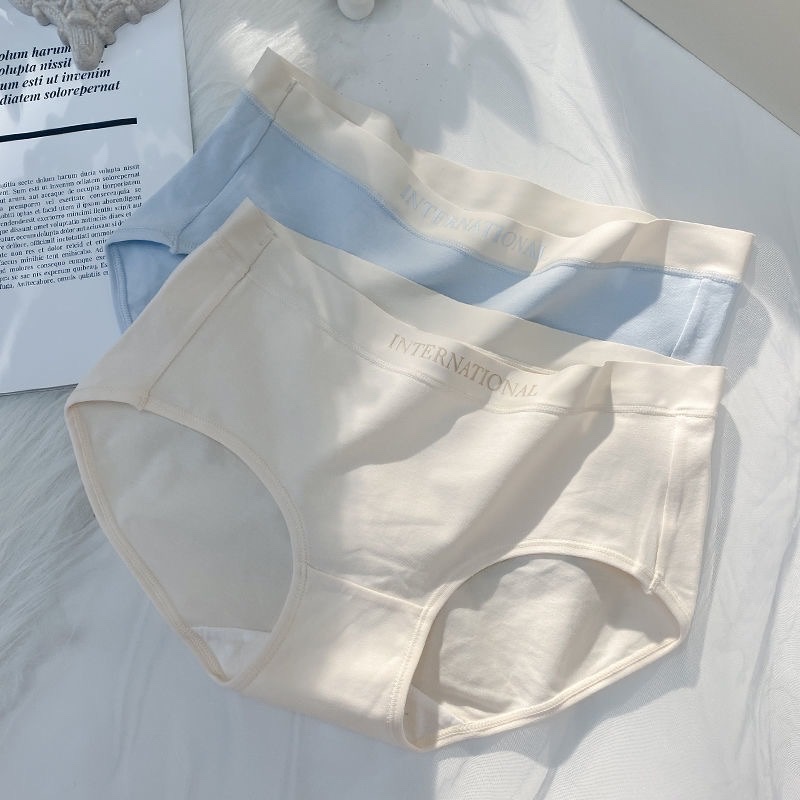 Women's underwear: Simple print, fashionable, elegant, comfortable, soft and breathable. 4