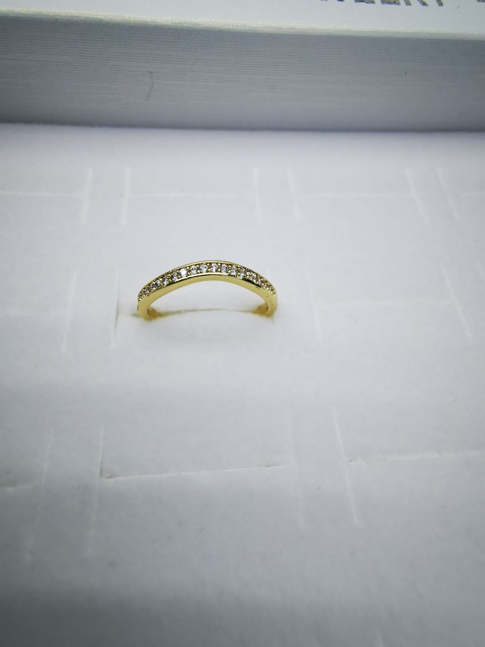 23 Korean version pure copper ring girls' small accessory, simple and ins style fashionable small round bean set ring with adjustable opening details Picture