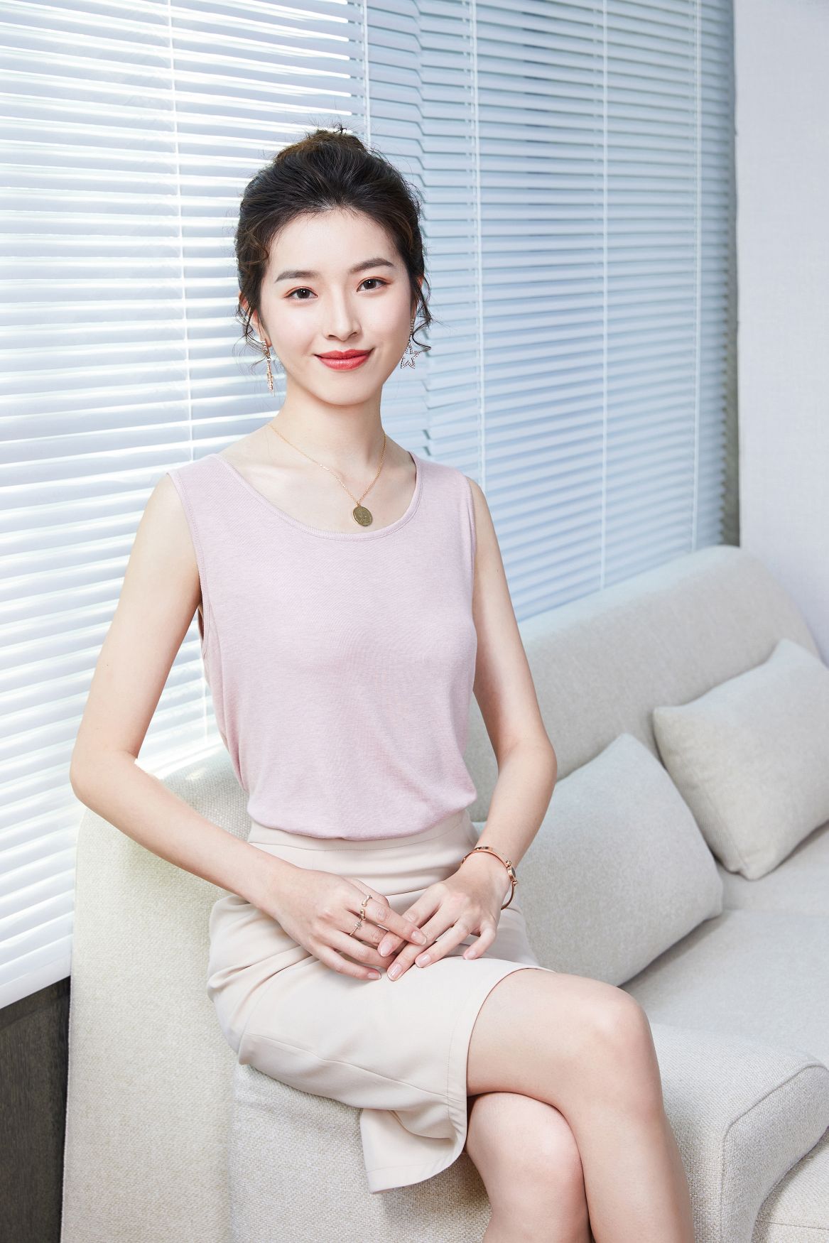 螺纹超弹加肥背心百搭