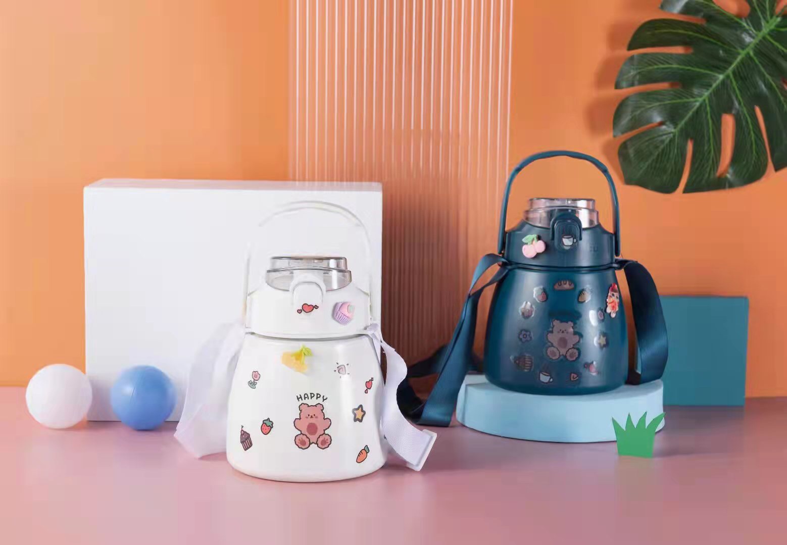 厂家直销新款保温大肚杯容量800毫升。 Zz2116-800