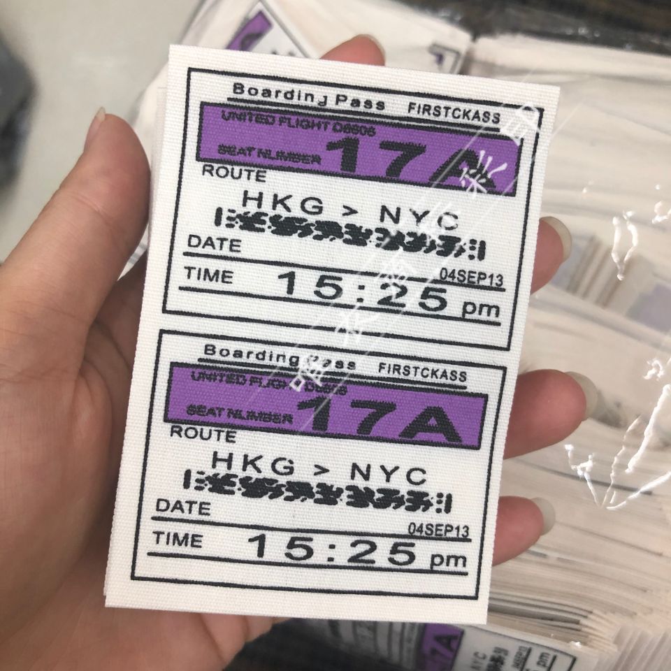 领标定做侧标商标订做吊牌衣服唛头水洗唛现货