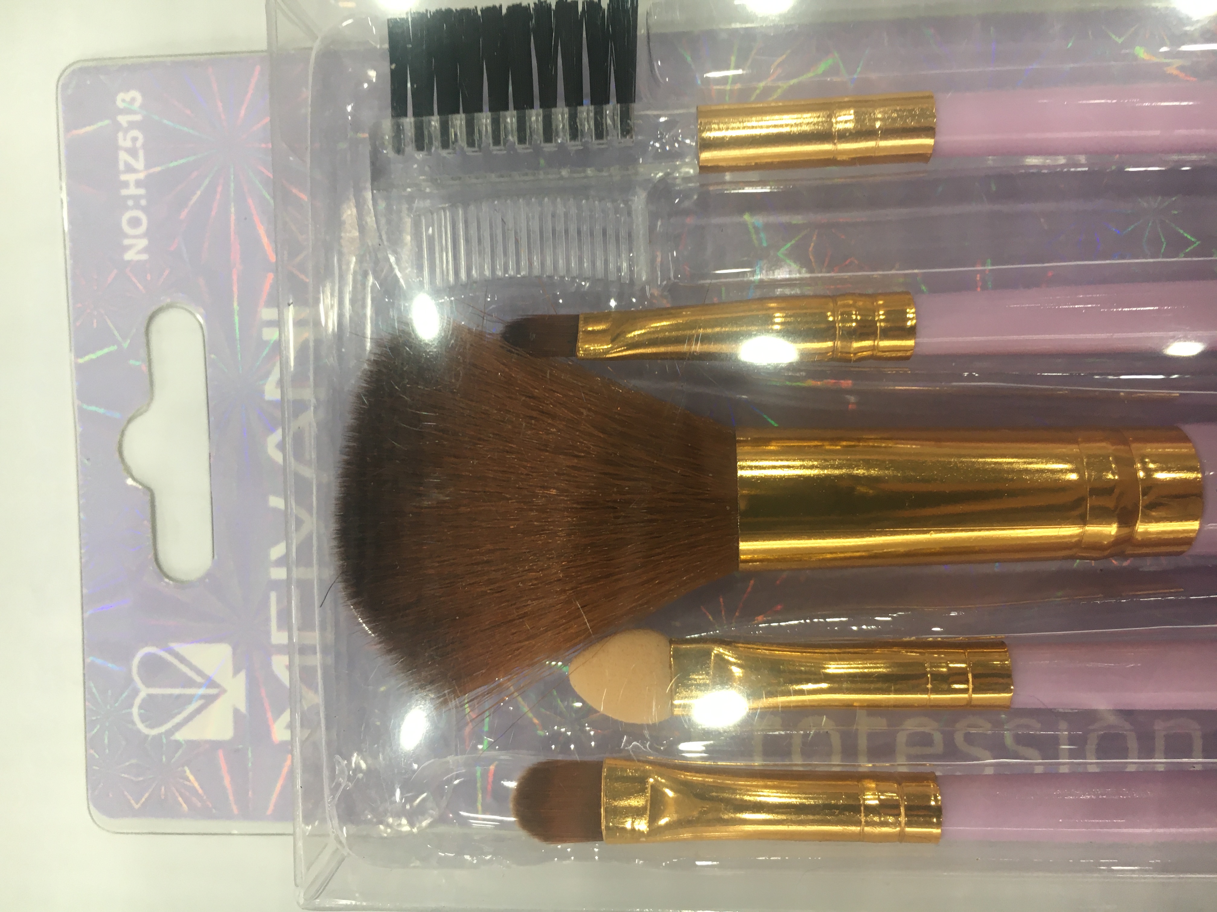 Cosmetic brushes and beauty tools are exclusively available for export. Cosmetic brush sets details Picture