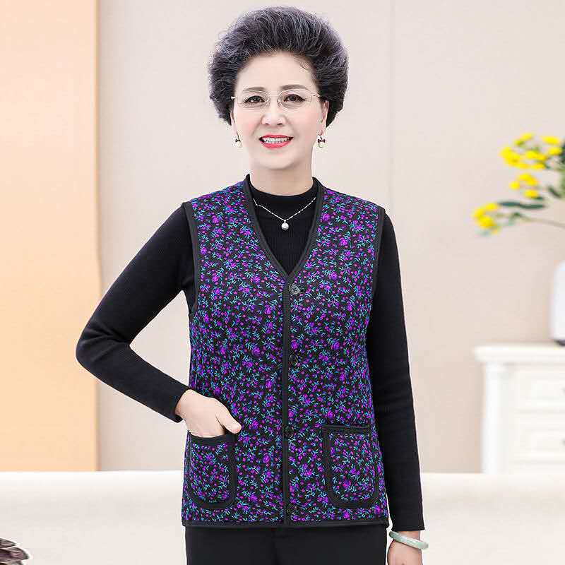 Direct sales from the manufacturer of warm vests for middle-aged and elderly women Item Picture