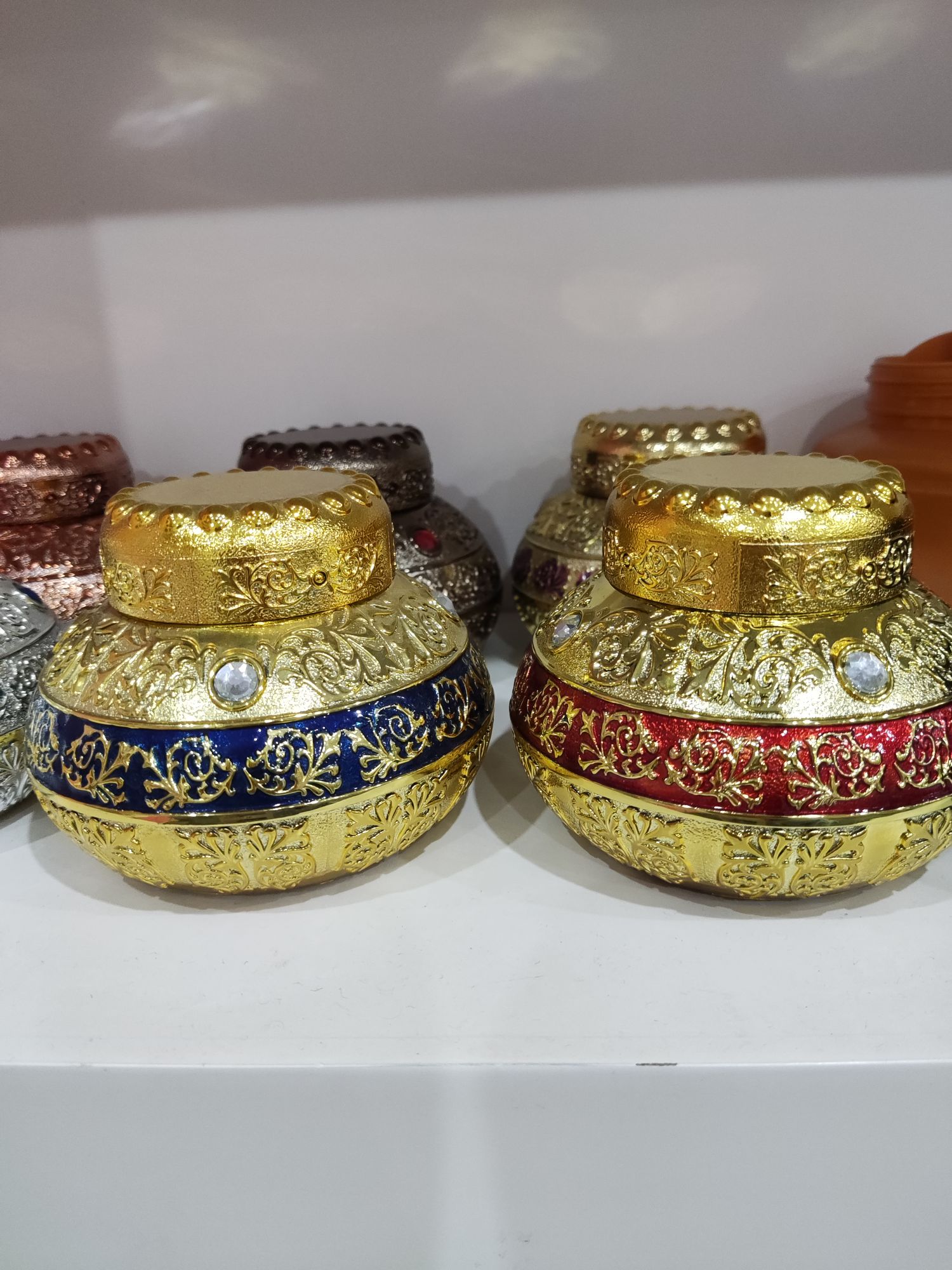 Middle Eastern perfume bottles and cream bottles detail image 3