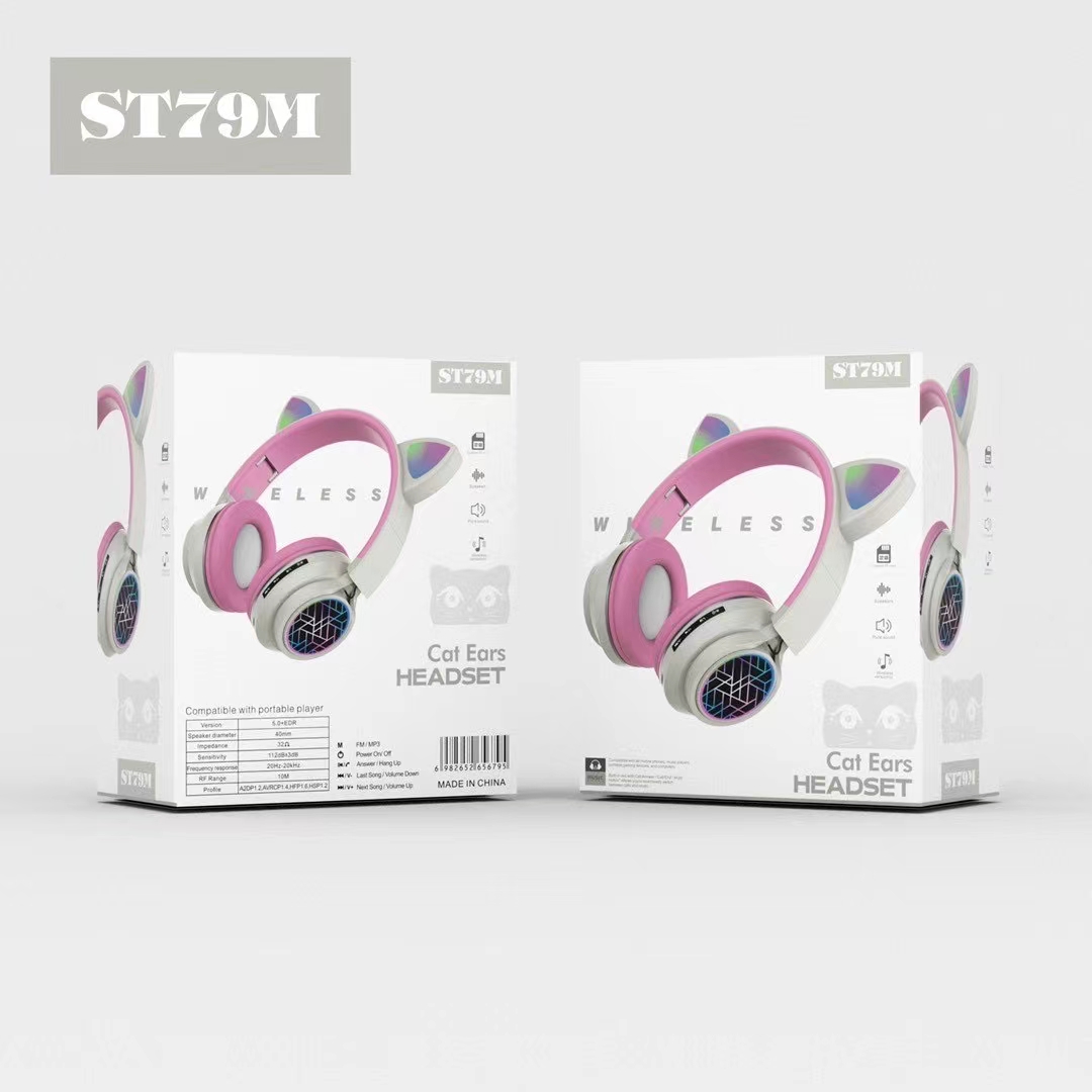 Guangdong Sogo headphones, mobile phone Bluetooth headphones, wireless Bluetooth fashion headphones for over-ear Item Picture