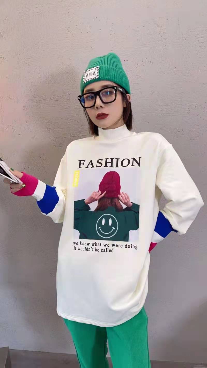 加厚卫衣细节图