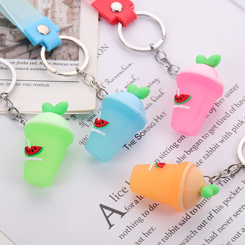 New cartoon cute keychain pendants for men and women, bag charms, car key chains, event gifts wholesale detail image 1