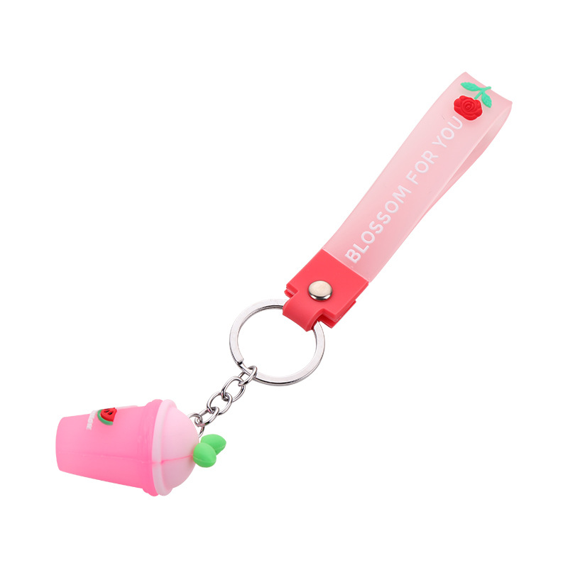 New cartoon cute keychain pendants for men and women, bag charms, car key chains, event gifts wholesale Specification image
