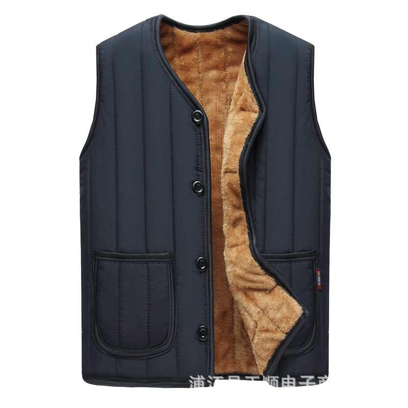 Hot-selling thermal cotton vests for middle-aged and elderly people Specification image