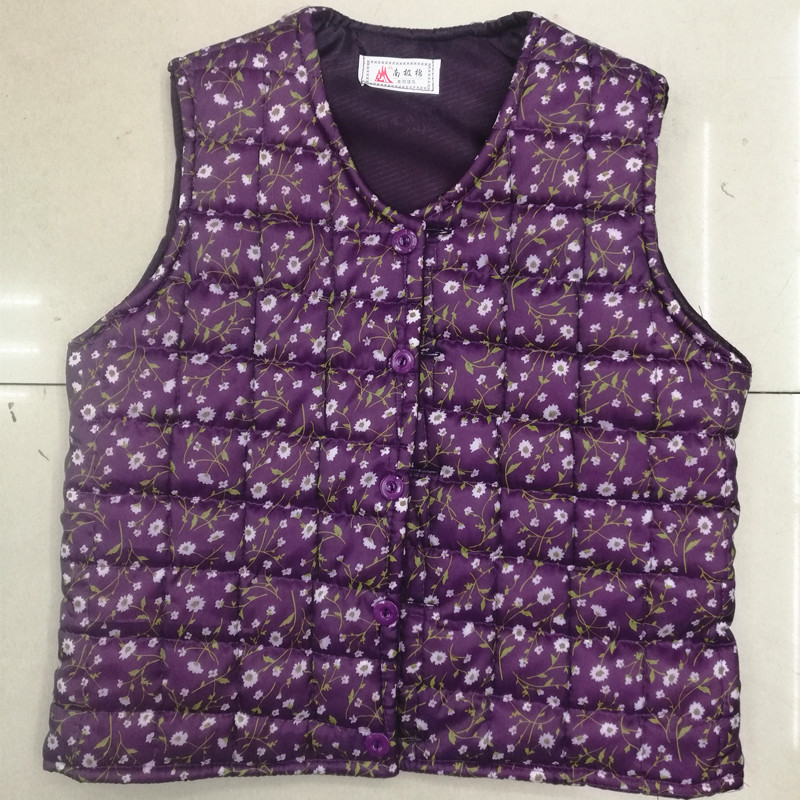 Middle-aged and elderly women should add fat and size to their warm vests details Picture