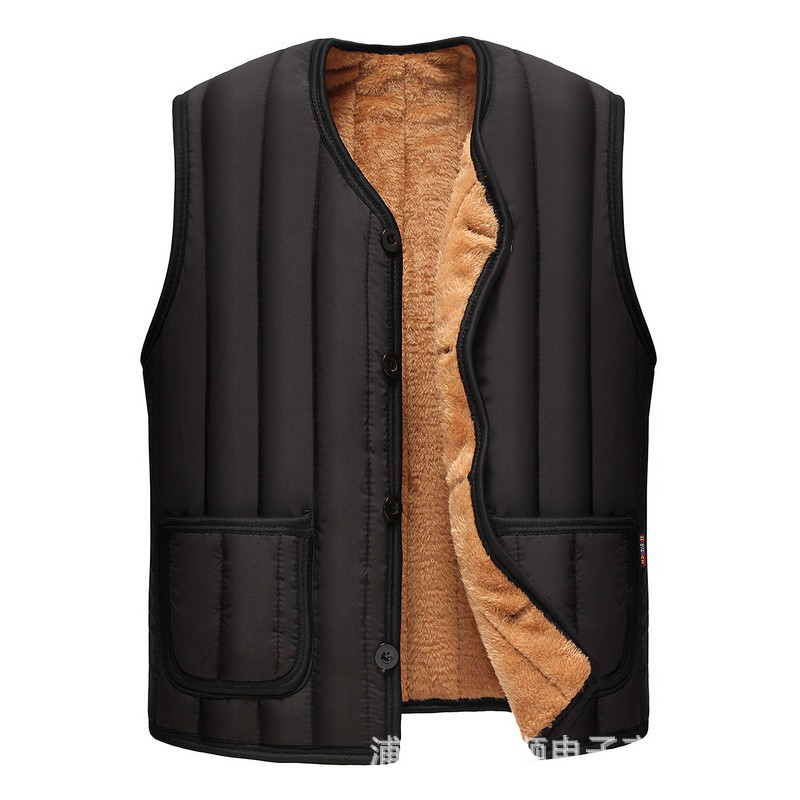 Hot-selling thermal cotton vests for middle-aged and elderly people
