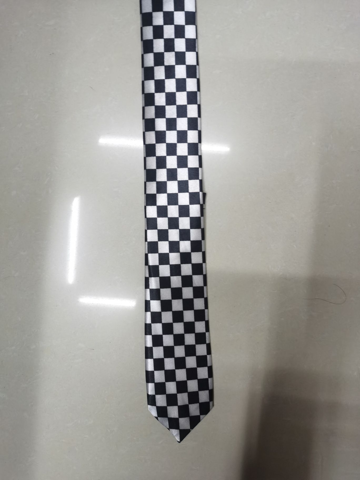 A 5-centimeter tie with chemical fiber transfer printing details Picture
