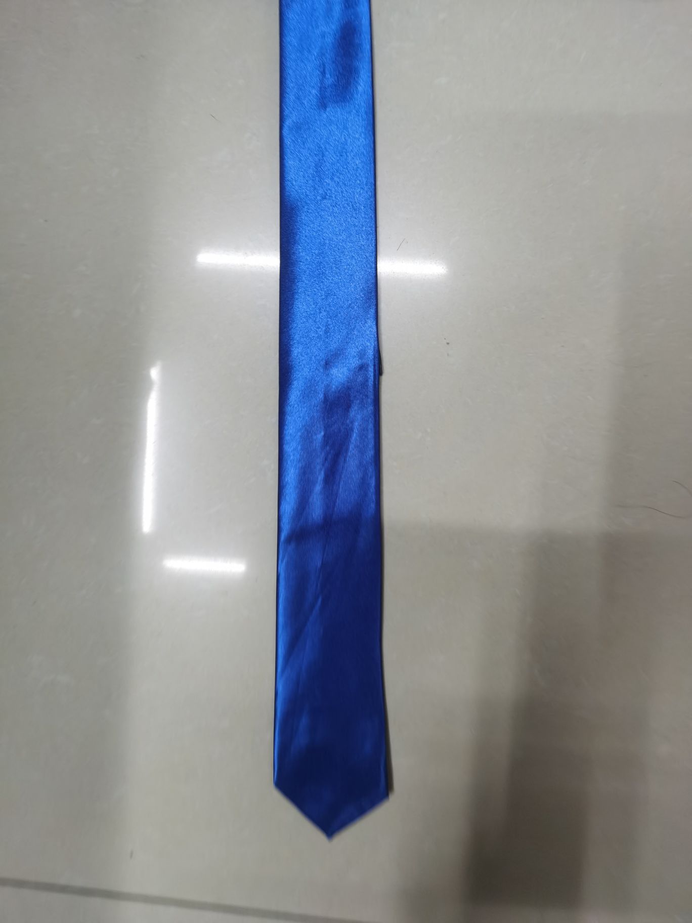 Fibra química teñida un color tie details Picture