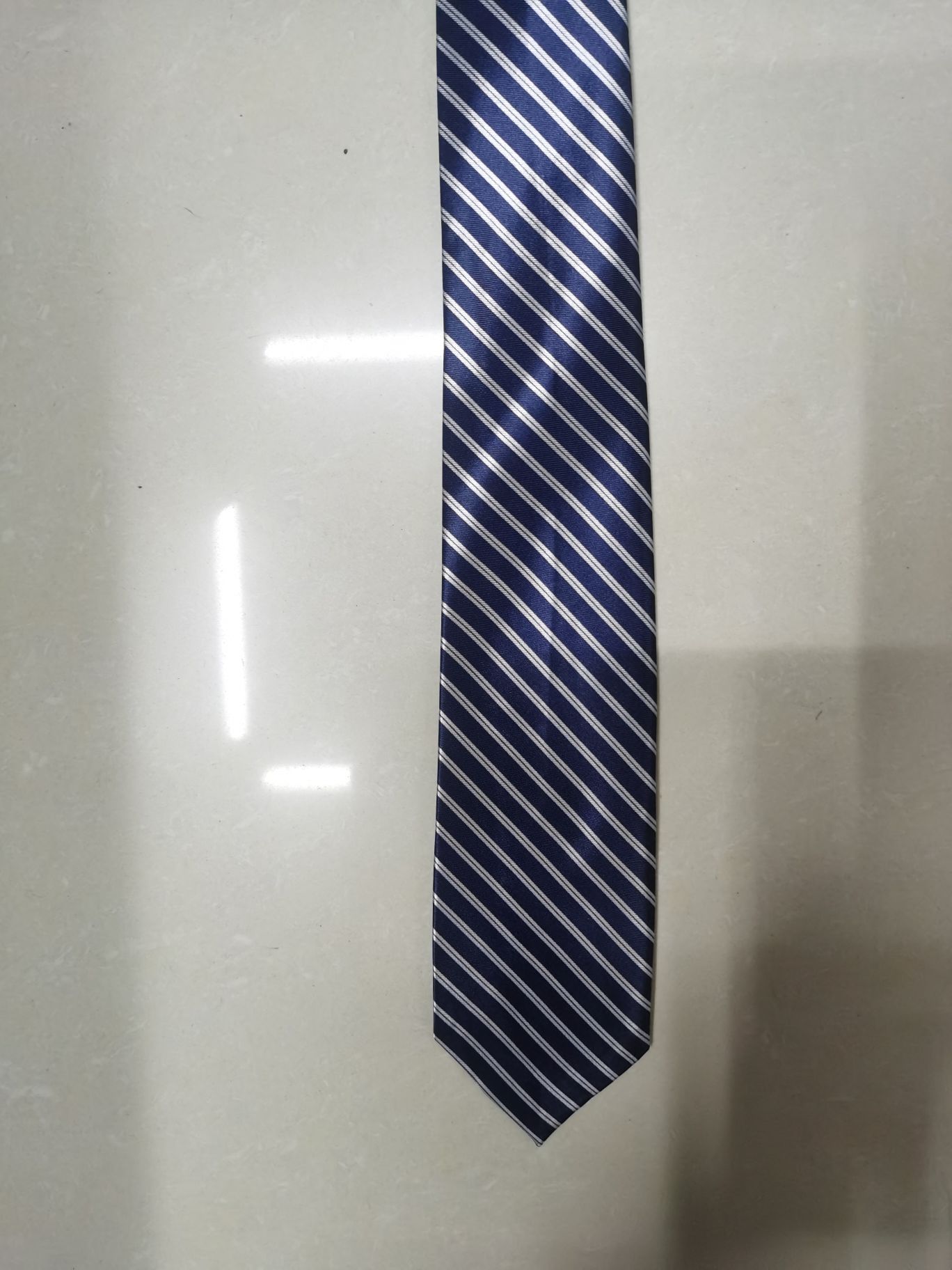 Transferencia de fibra química print red tie details Picture